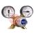 37081350  GasiQ Minex Argon/Mix Regulator. 30Lpm. W21.8 x 1/14