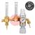 37391350  GasiQ Optimator II Argon/Mix Gas Saver Regulator. 34Lpm. W21.8 x 1/14