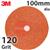 3M-89741  3M 787C Fibre Disc, 100mm Diameter, 120+ Grit, Box of 25