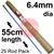 42-049-002  Arcair SLICE 6.4mm Diameter x 55cm Long, Flux Coated Electrodes (1/4