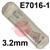 509892-1  Lincoln Electric Conarc 51 SRP Low Hydrogen Electrodes 3.2mm Diameter x 450mm Long. 2.2kg Pack, E7016-1 H4R