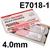 LNS316L-32-25VCI  Lincoln Electric Conarc 49C SRP Low Hydrogen Electrodes 4.0mm Diameter x 350mm Long. 12.0kg Carton (8 x 1.5kg 28 Rod Packs). E7018-1 H4R
