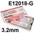 ED010278  Lincoln Electric Conarc 85 SRP Low Hydrogen Electrodes 3.2mm Diameter x 350mm Long. 12.0kg Carton (6 x 2.0kg Packs). E12018-G-H4R