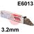 609062  Lincoln Rutile Electrodes Omnia 46 E6013, 3.2mm Dia  450mm Long 18.6kg (3 x 6.2kg 150 piece Packs) ISO 2560-A: E 42 0 RC 11