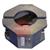 CKPRODUCTS  Aluminium Clamping Shells for RA 6, Tube OD 76.1mm