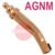 W002494  AGNM Acetylene Gouging Nozzle. For Use with Type 5 Cutting Attachment