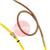 127.M007  Binzel Yellow Combination Teflon & Brass Liner for Soft Wire, 1.4mm - 1.6mm (3m - 5m)