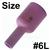 108040-0180-P10  CK Alumina Cup 3/8 x 2-3/4