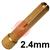 1405127630  2.4mm CK Stubby Collet