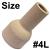 CK-8C4L  CK Ceramic Cup Size #4L (1/4