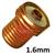 123988  Gas Lens For 1/16'   8-Series