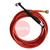 CK-CK2412SF-CD  CK Cut-Down 80A TIG Torch with 3.8m (12ft) Superflex Cables, G3/8