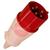 CON40016CS  4 Pin 400V 16A Mains Coupler (Cable Socket) (RED)