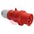 CON40432CP  4 Pin 400V 32A Mains Plug (Red)