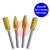 JS26-4020-SET1  HMT JS26 GoldMax Coated Tungsten Carbide Burr 4 Piece 12mm Set