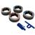 108030-0410  Lincoln Drive Roll Kit U-Groove 0.8-1.0mm - Blue/Red
