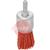 0000101984  Abracs 24mm Filament End Brush - Red/Coarse