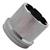 PROMIG-STL-M8  MHS Smoke 250 / 330 Cylindrical Nickel-Plated Brass Frontal Suction Nozzle, with O-Ring