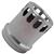 PROMIG-300-RED  MHS Smoke 250 / 330 Cylindrical Nickel-Plated Brass Side Suction Nozzle, with O-Ring