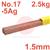 FRONIUS-MMA-CABLE-SET  SIF Sifcupron No 17-5Ag, 1.5mm Diameter 2.5 Kg Pkt EN 1044: CP104, BS: 1845 CP4