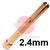 99904128  Lincoln Weldline Collet 2.4mm WTT 17/18/26 Standard Range (Pack of 3)