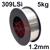 1B13106910  SIF SIFMIG 309LSi 1.2mm Diameter 5KG Spool, EN ISO 14343: 23 12 LSi, BS: 2901 309 S93