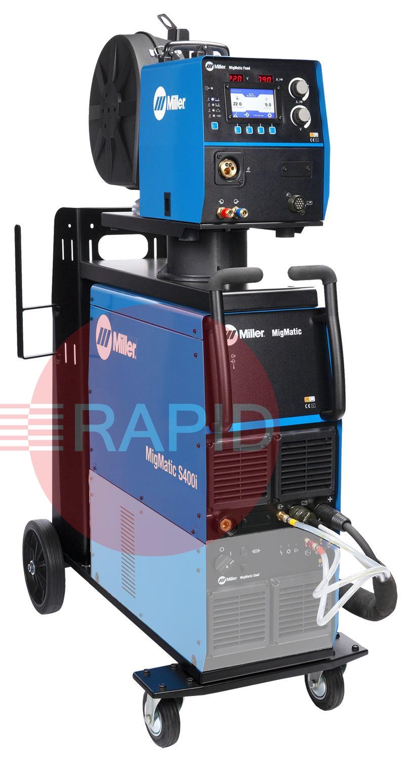 059015054AP  Miller MigMatic S400i MIG/MAG Welder Air Cooled Package - 400v, 3ph