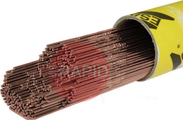 133824R150  ESAB OK Tigrod 13.38 2.4mm TIG Wire, 5Kg Pack, ER90S-B9