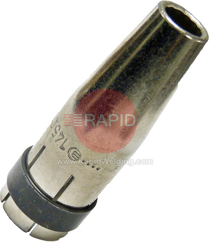 145.0128  Binzel Gas Nozzle Tapered. MB24/240