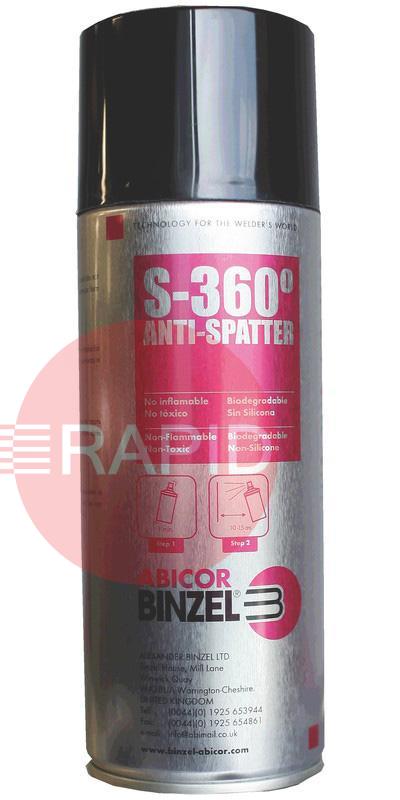 192.0212.1  Binzel Anti Spatter Aerosol (Box of 12)