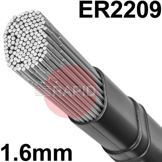 22091625  1.6mm High Nickel Tig Wire, 2.5kg Pack - AWS A5.9M ER2209