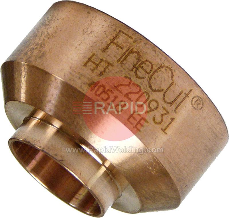 220931  Hypertherm FineCut Shield, for All Duramax Torches (45A)