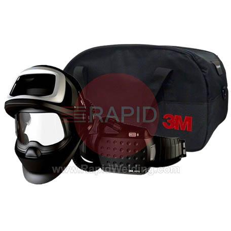 3M-547700  3M Speedglas 9100 FX Air Welding Helmet with New Adflo Powered Air Respirator, No Lens 36-1101-00SW