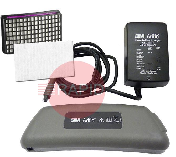 3M-837635  3M Speedglas Standard Li-Ion Adflo Battery Upgrade Kit 35-1099-17