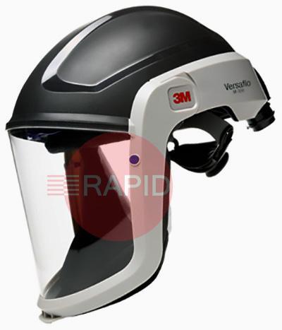 3M-M307  3M Versaflo M-307 Respiratory Grinding Visor with Safety Helmet.