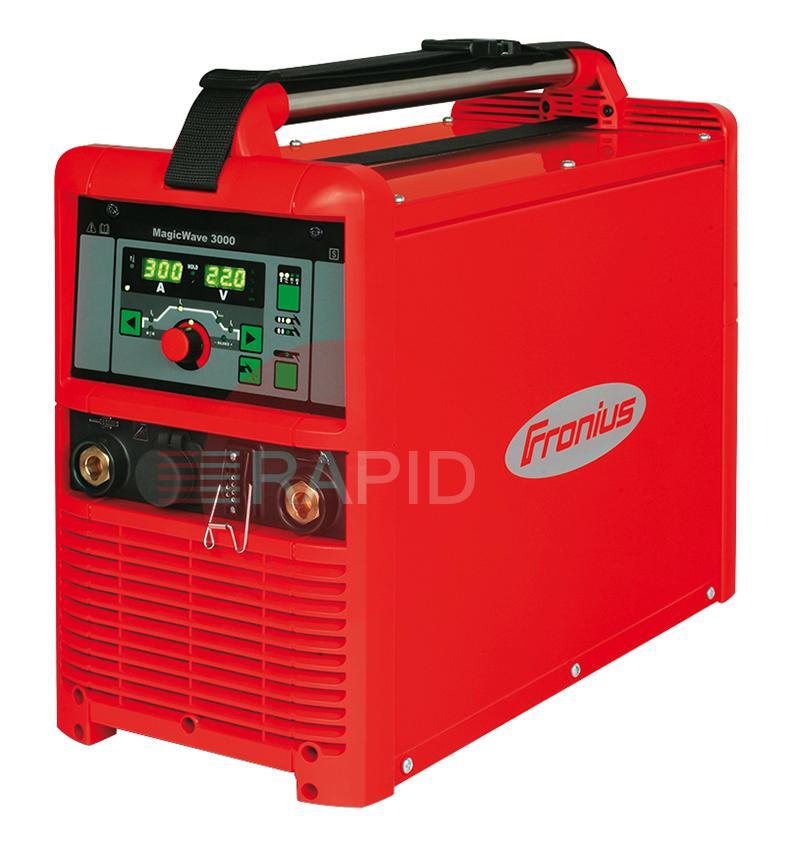 4,075,158,631P  Fronius - MagicWave 3000 Comfort Water-Cooled TIG Welder Package, 400V 3 Phase, TTW3000A TIG Welding Torch, F++ Connection &
