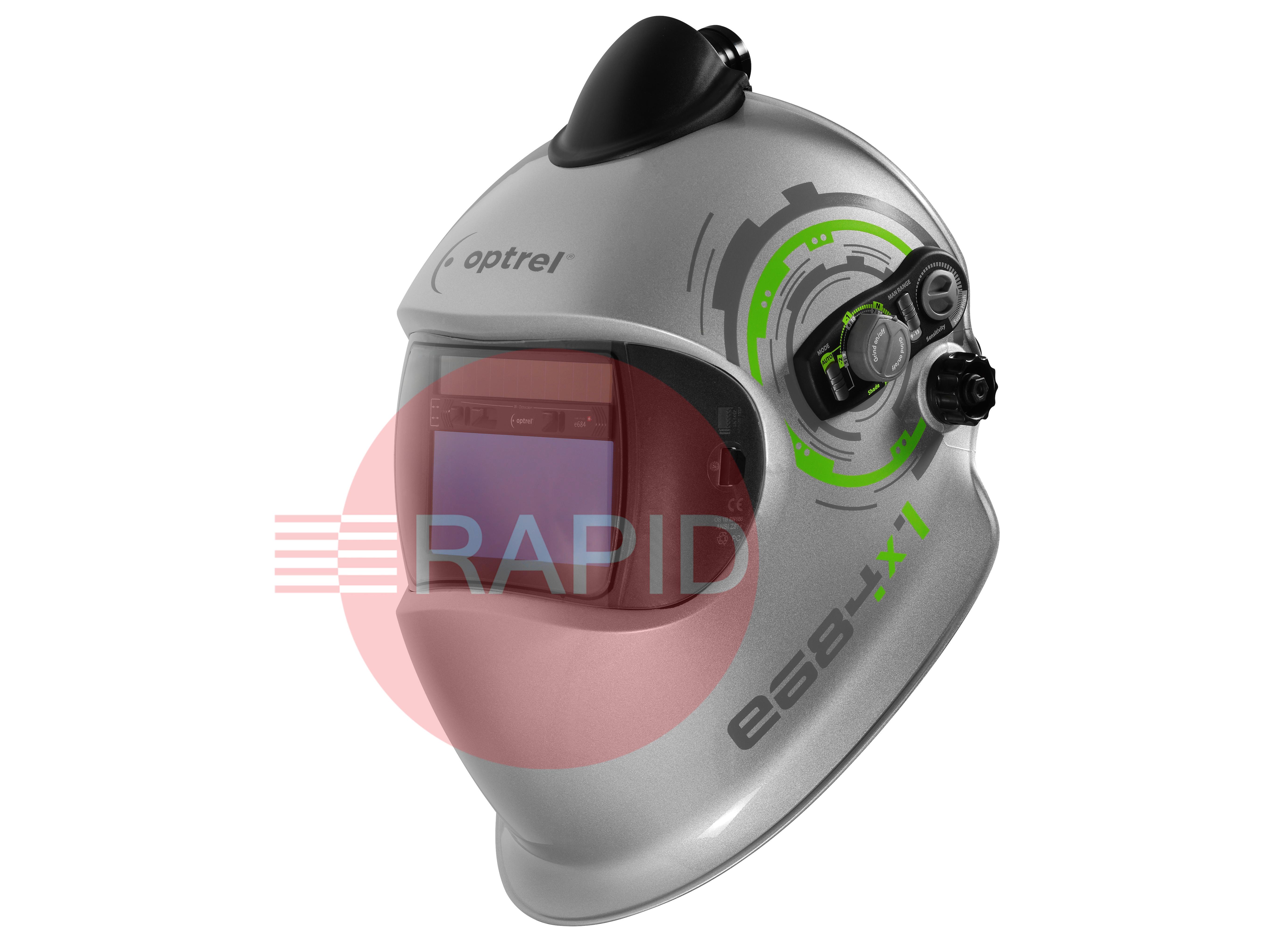 4441.684  Optrel E684 PAPR Helmet Shell (E3000) - Silver
