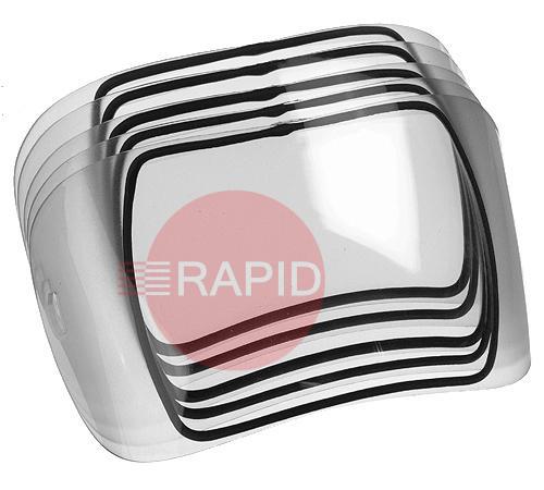 5000.212  Genuine Optrel Front Cover Lens (Pack of 5). Fits, Optrel® Crystal 2.0, Vegaview 2.5, e684, e680, e670, e650, e640 or Satellite