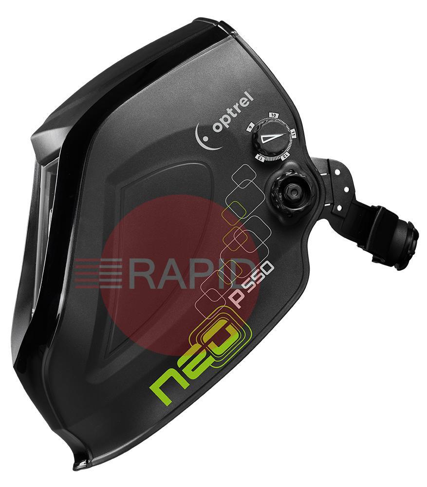5001.650  Optrel Neo P550 Welding Helmet Shell - Black