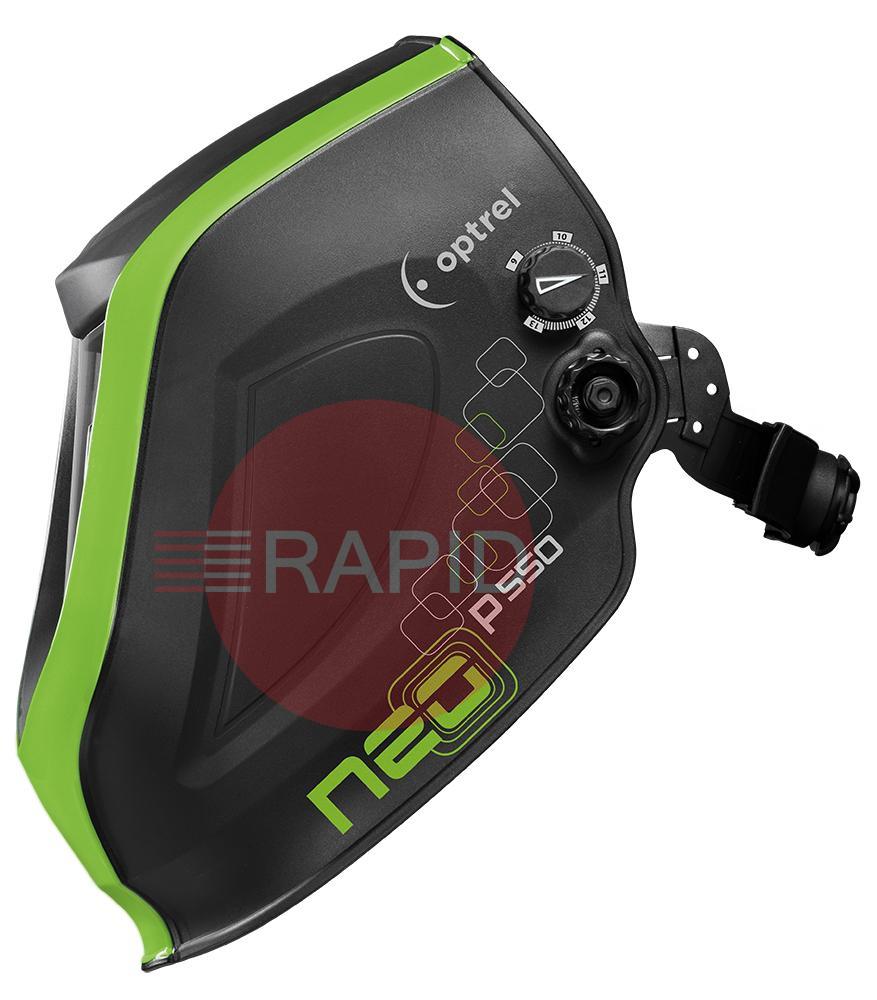 5001.660  Optrel Neo P550 Welding Helmet Shell - Green