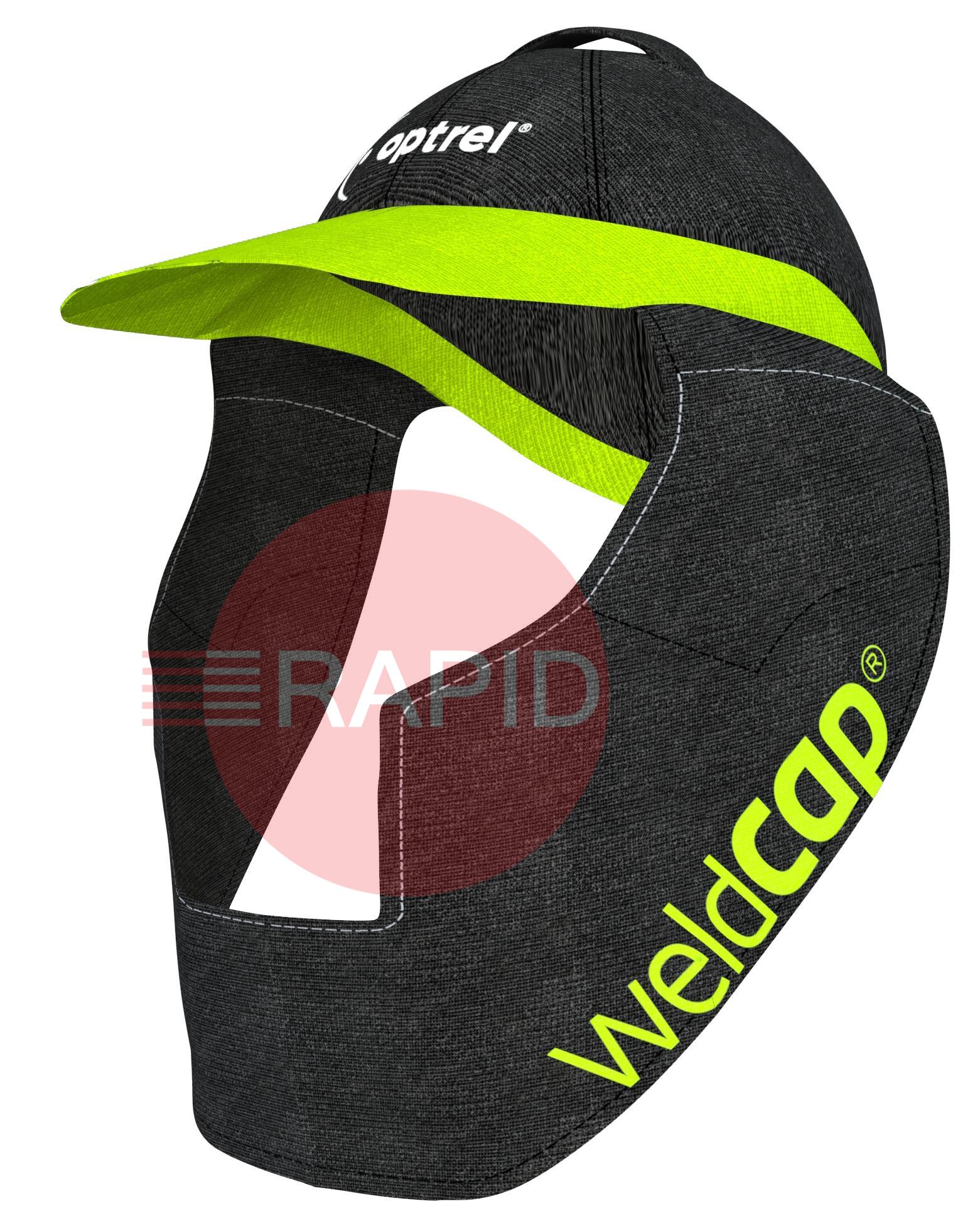 5002.800  Optrel Weldcap Standard Textile Replacement - Black/Green
