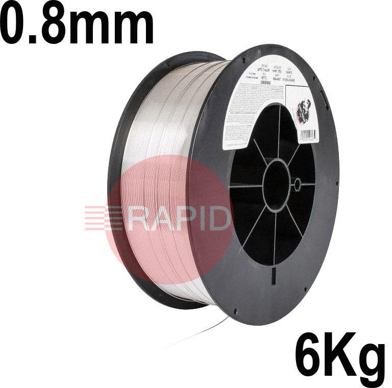 53560850  0.8mm Aluminium MIG Wire, 6Kg Reel, ER5356
