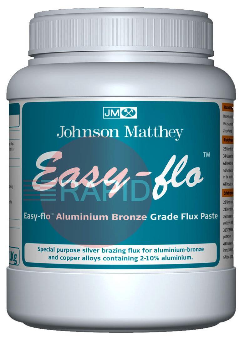 57005  Johnson Matthey Easy-Flo Paste Alu Bronze Grade Blue / White, 1Kg Tub