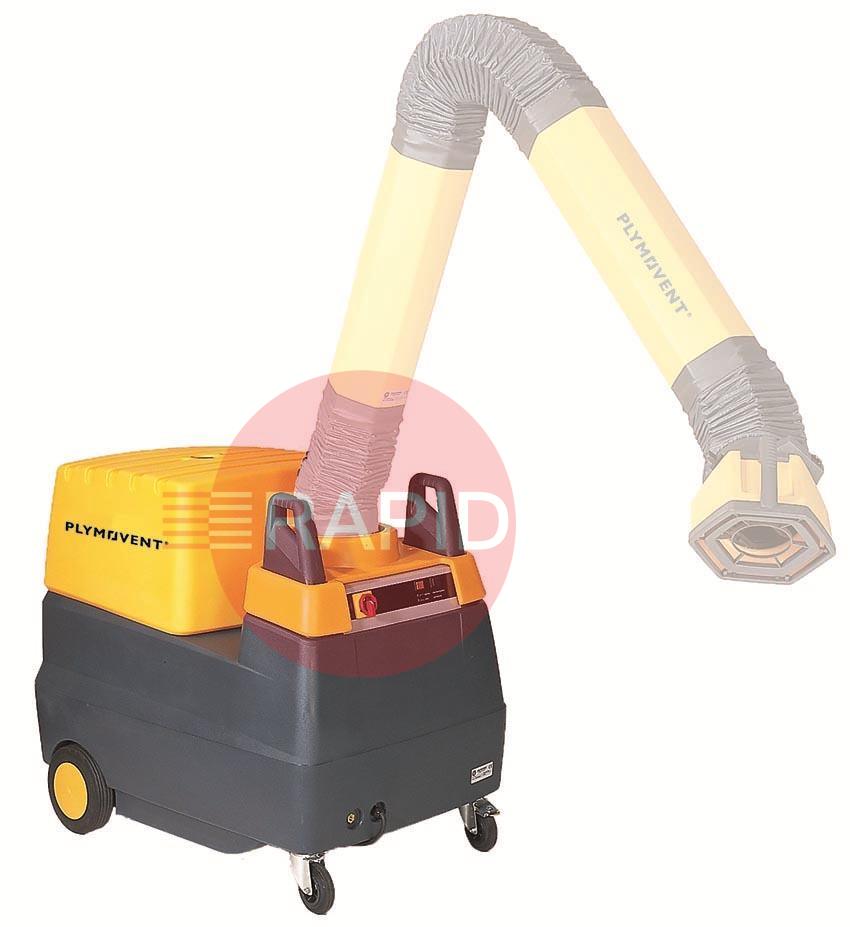 7042300000  Plymovent MFS Mobile Welding Fume Extractor with self-cleaning filter, 230v (Requires Extraction Arm)