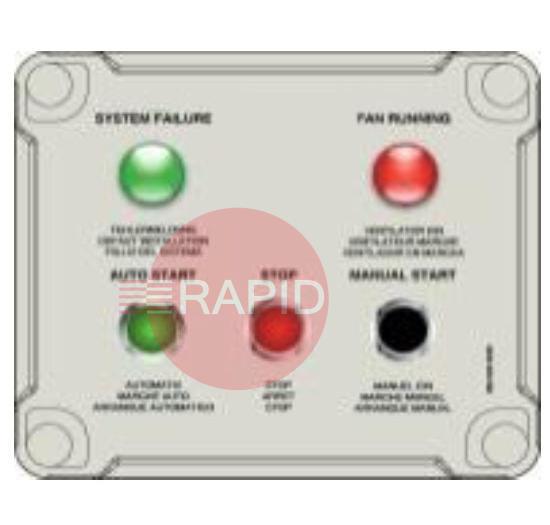 7900025000  Plymovent RC-SCP Remote Control System Control Panel
