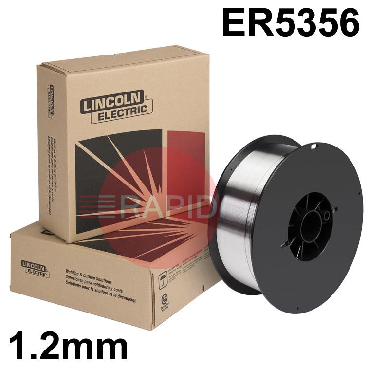 ED702737  Lincoln Superglaze, 1.2mm Aluminium MIG Wire, 7.26Kg Reel, ER5356