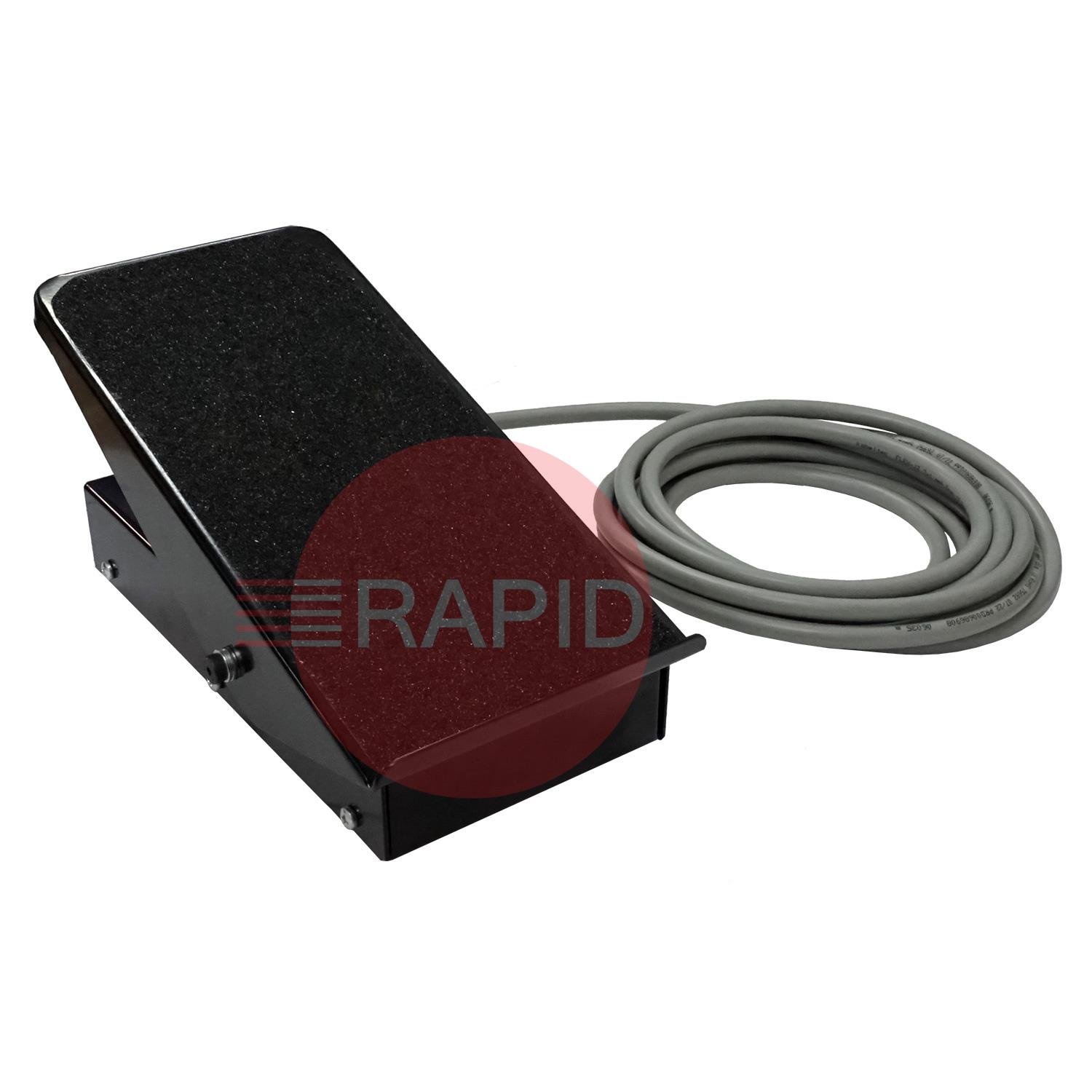 FSMT2816  Migatronic Mdu 300 / 400 Footpedal C/ W 8 Pin Amphenol And 6 Pin Square Harting Plug