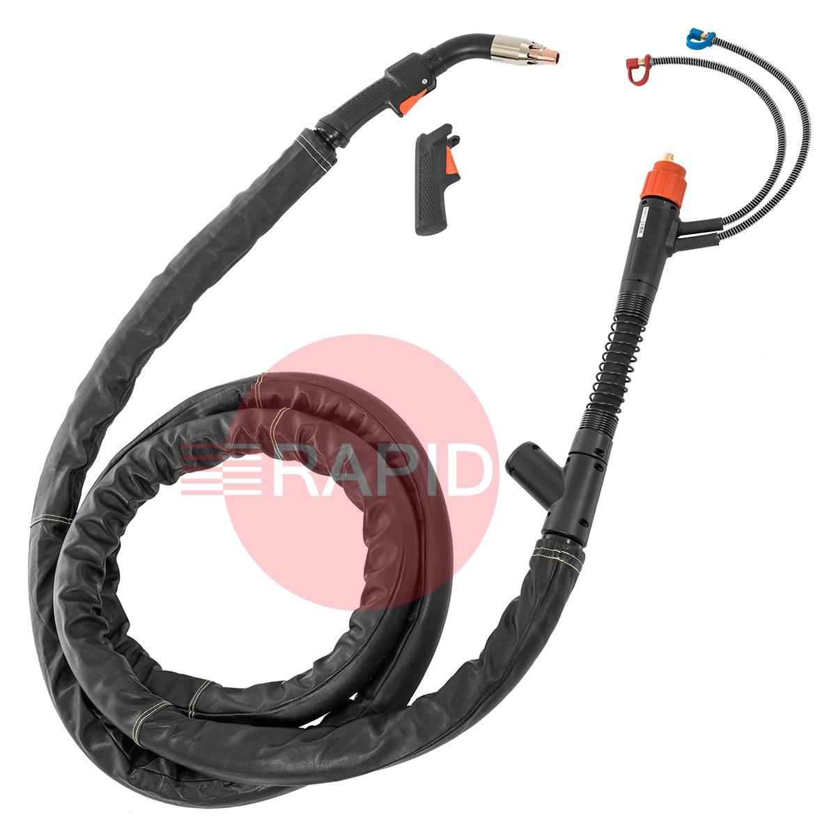 GF303W5  Kemppi Flexlite GF K3 303W Water Cooled 300A Fume MIG Gun with Euro Connection - 5.0m
