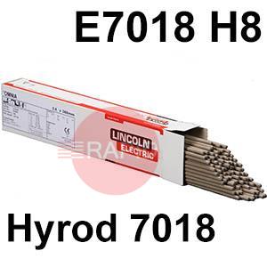 Hyrod-7018  Lincoln Electric 7018, Low Hydrogen Electrodes, E7018 H8