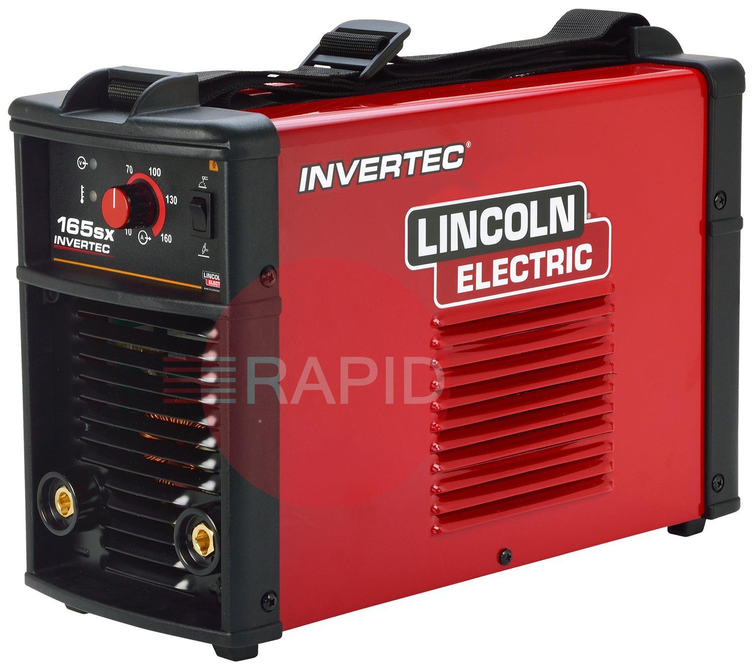 K14170-1  Lincoln Invertec® 165SX Advanced Arc Welder 230v 1ph +/- 20%